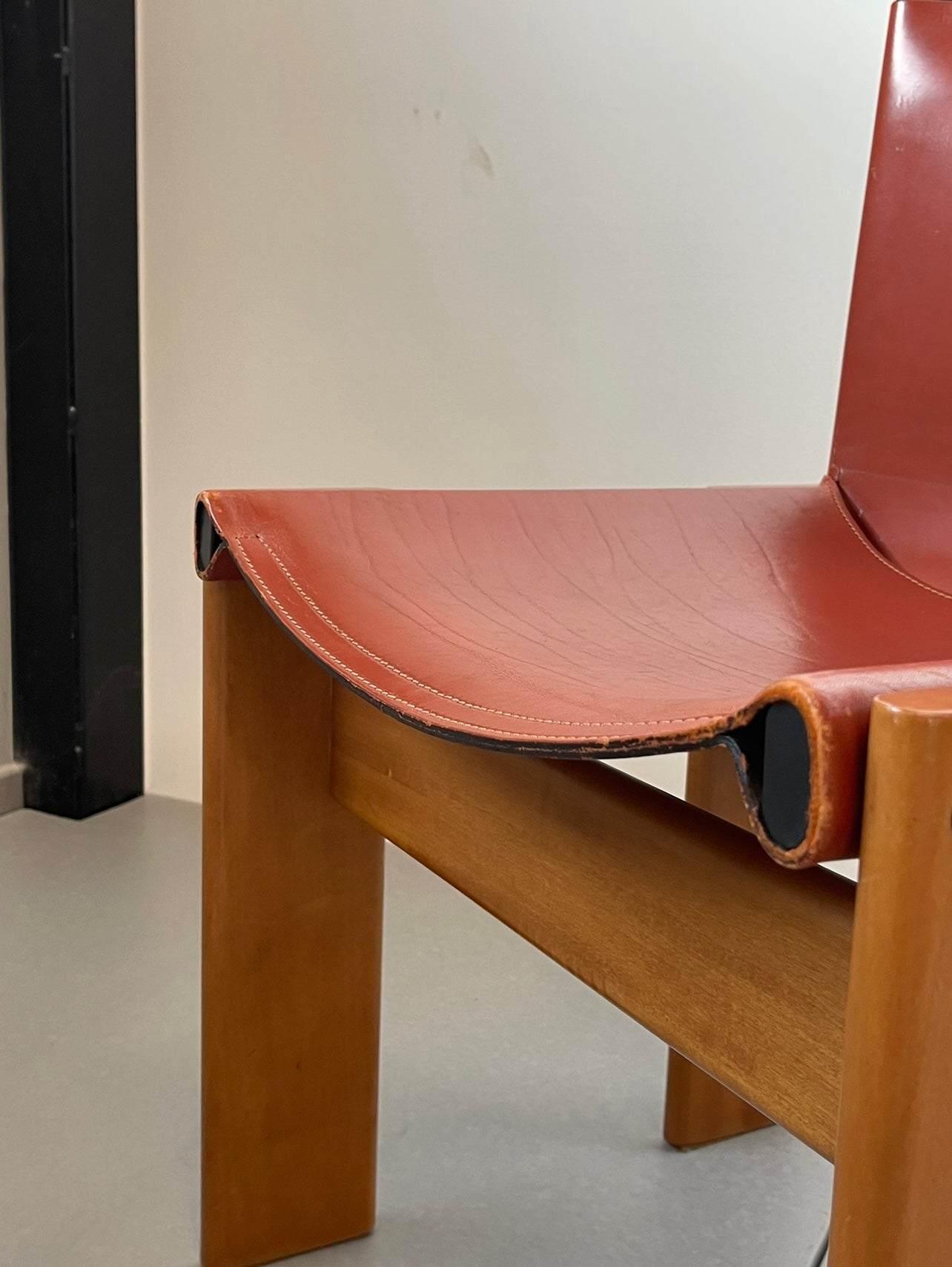 Monk Chair by Afra & Tobia Scarpa